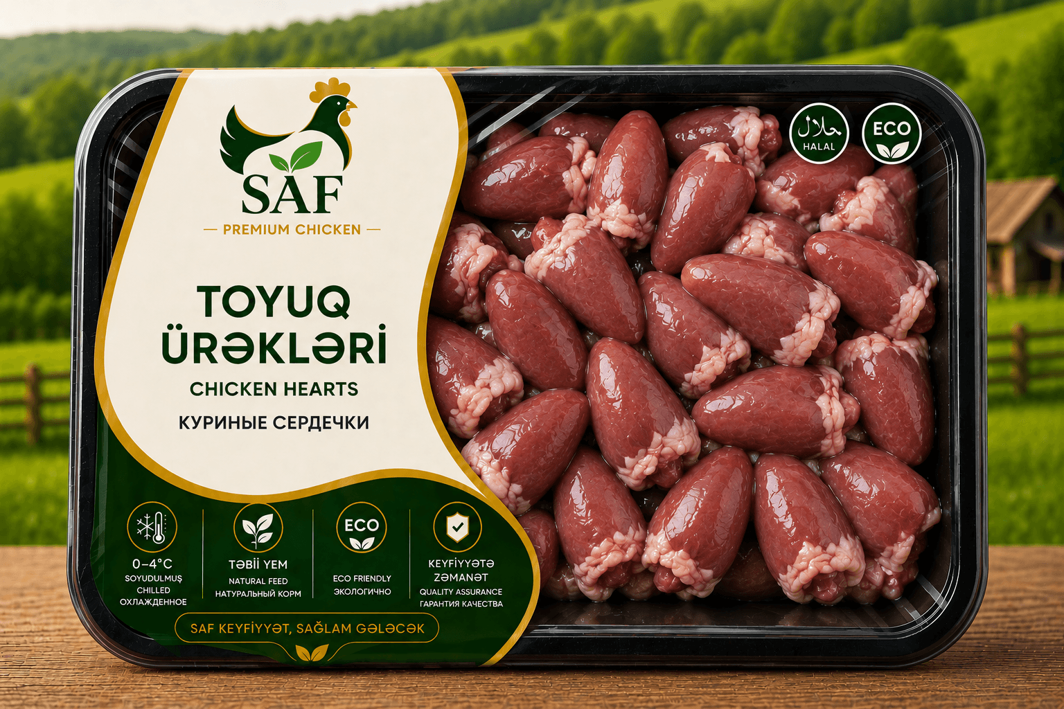 Toyuq ürəkləri